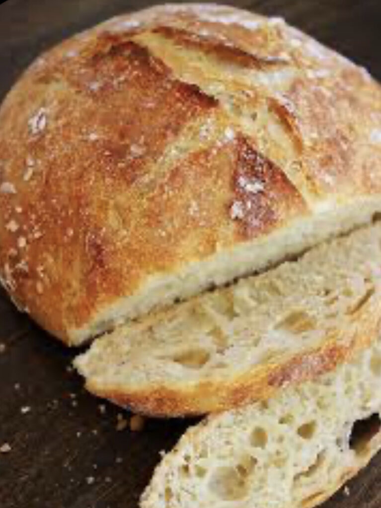 A loaf of Artisan bread